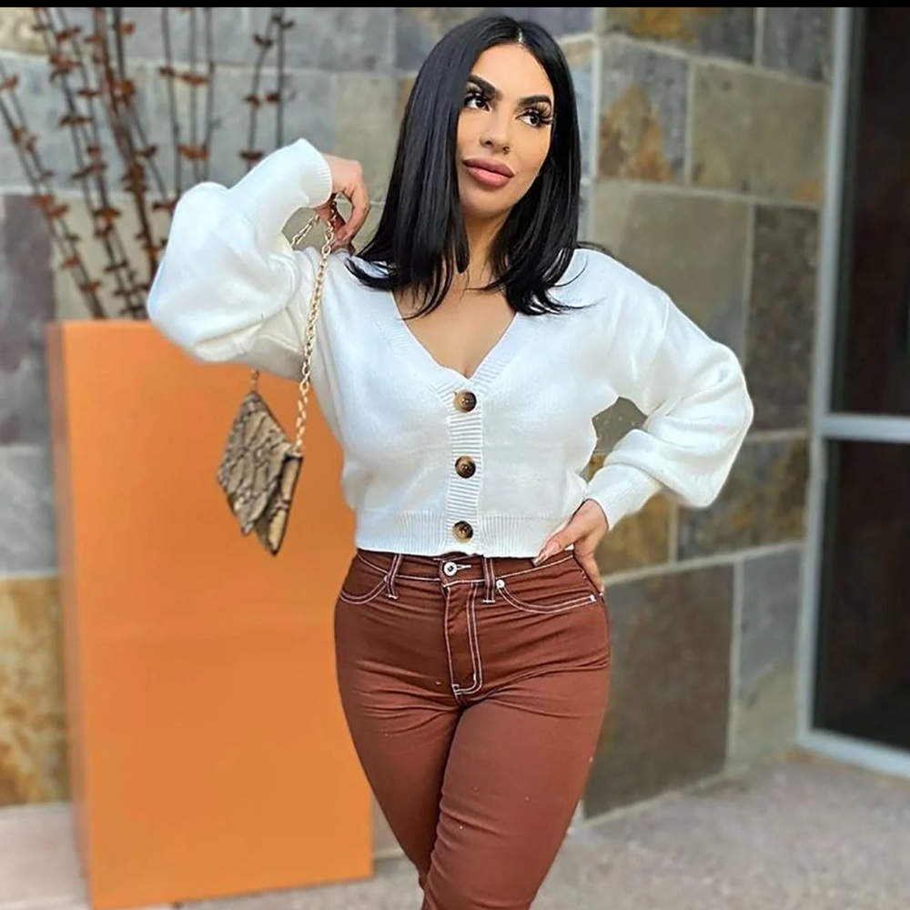 Madison Crop Cardigan